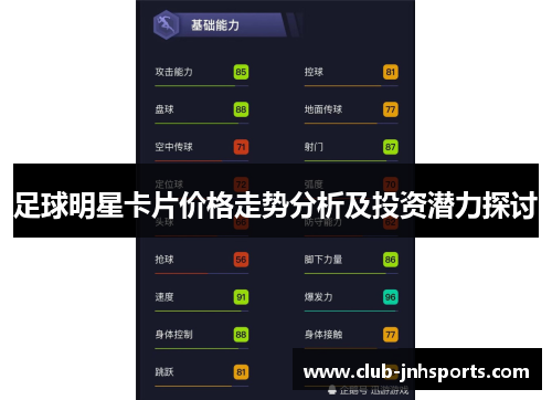 足球明星卡片价格走势分析及投资潜力探讨